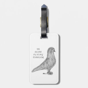 Ye Olde Tippler Pigeon Luggage Tag