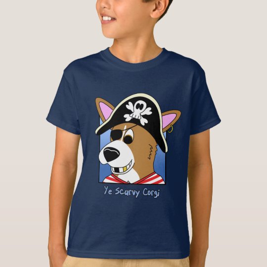 Ye Scurvy Corgi Child's T-Shirt