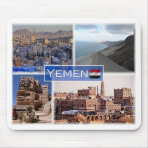 YE Yemen Sana'a - Mouse Mat