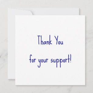 YEA YEA RFK 2024 Robert Kennedy RFK Jr Campaign Thank You Card