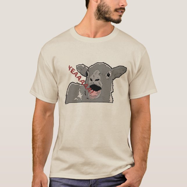 YEAAAAA! Screaming Goat tee (Front)