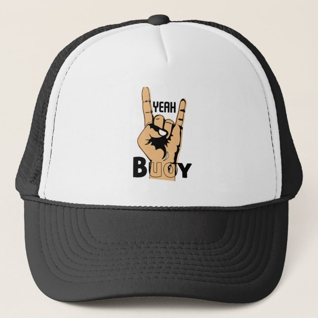 Yeah Buoy Trucker Hat (Front)