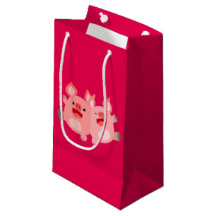 YEAH!! Cute Cartoon Pigs Gift Bag