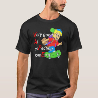Yeah I Vape Very Good At Respecting Women Funny Va T-Shirt