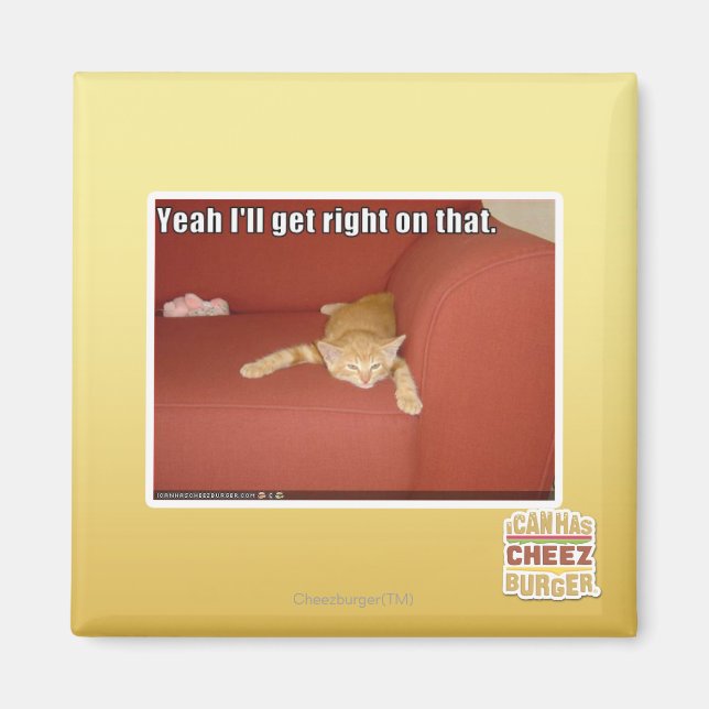 Yeah I'll get right on that. Magnet (Front)