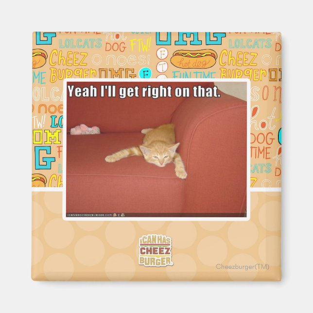 Yeah I'll get right on that. Magnet (Front)