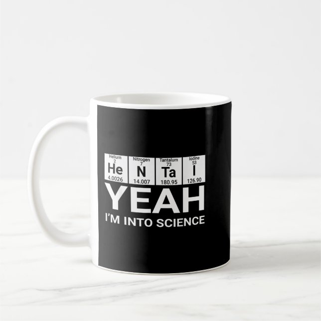 Yeah I'm Into Science Hentai Lover  Coffee Mug (Left)