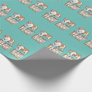 Yeah Nah! Bulldogs Wrapping Paper