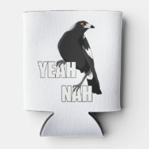 Yeah Nah funny Australian slang magpie can cooler