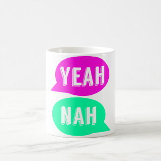 Yeah Nah Print Mug - A gift for Kiwis