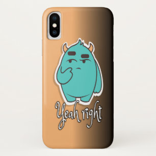 Yeah right   Case-Mate Barely There iPhone X Case