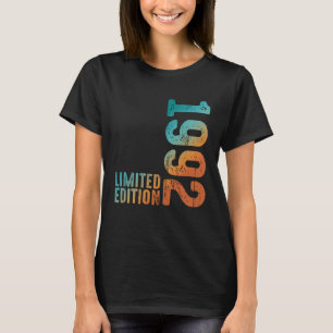 Year 1992 Birth Vintage Aesthetic 1992 Since 1992 T-Shirt