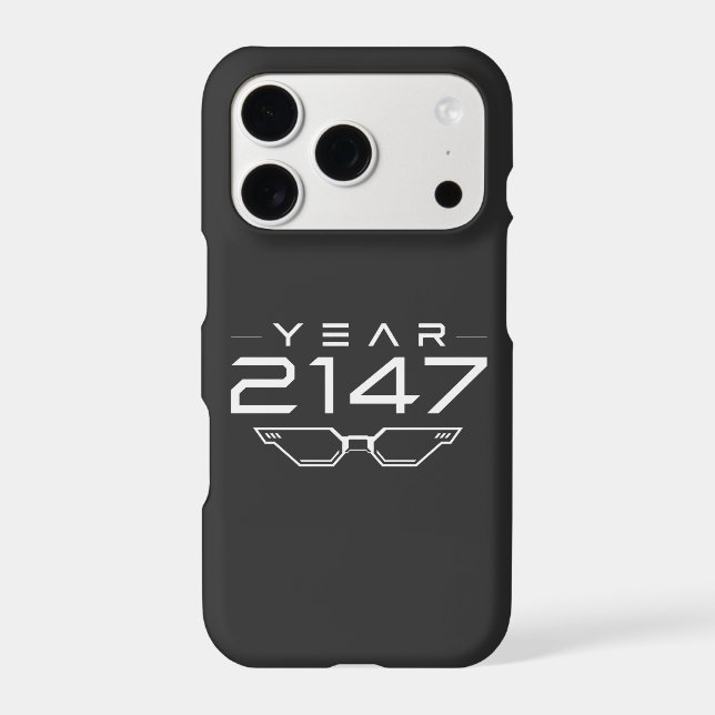 YEAR 2147 Cyberpunk Sci Fi Retro Space (Back)