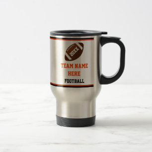 Year, Coach and Team Name Football Coach Gifts Travel Mug