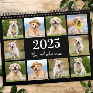 Year Create Your Own Family Dog Personalised Photo Calendar
