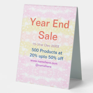 Year end sale business promotion offer add date na