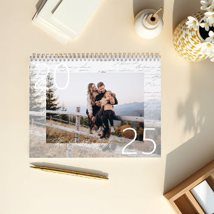 Year Full of Memories Family Photo Memory Keepsake Calendar