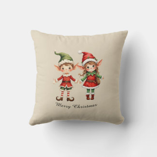 Year I Learned Pickleball Custom Christmas Throw Cushion