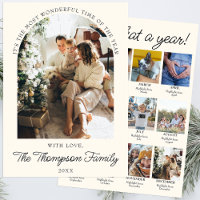 Year In Review What A Year Photo Christmas Collage