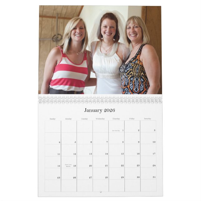 Year of 2012 Calendar (Jan 2026)