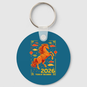 Year Of Horse Lunar Chinese Key Ring