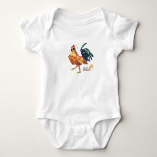 Year of Rooster, Chinese Character, Baby Bodysuit