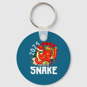 Year Of Snake Chinese Red S Key Ring