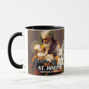 YEAR OF ST. JOSEPH CATHOLIC PERSONALIZED MUG