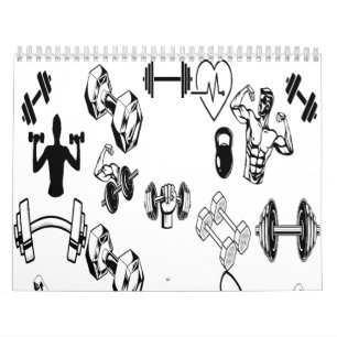 Year of Strength Calendar  Veiny Dumbbell Grip