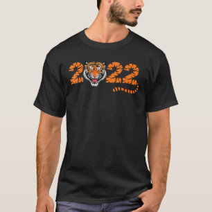 Year Of The Bengal Tiger 2022 Bengal Tiger Birthda T-Shirt