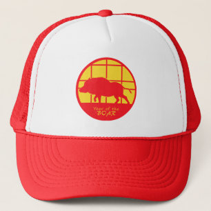 Year of the Boar Trucker Hat