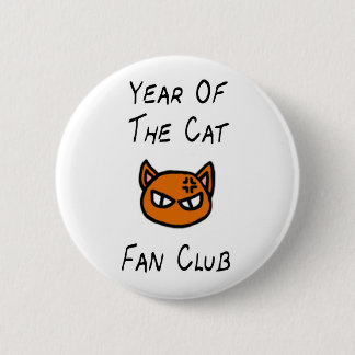 Year Of The Cat Fan Club Button