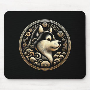 Year Of The Dog 2030 Lunar New Year Chinese New Ye Mouse Mat