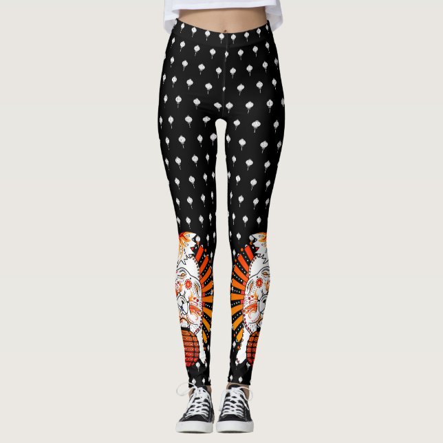 YEAR OF THE DOG BINDI MI TANG LEGGINGS (Front)