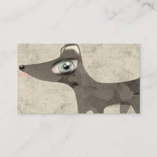 Year of the dog business card