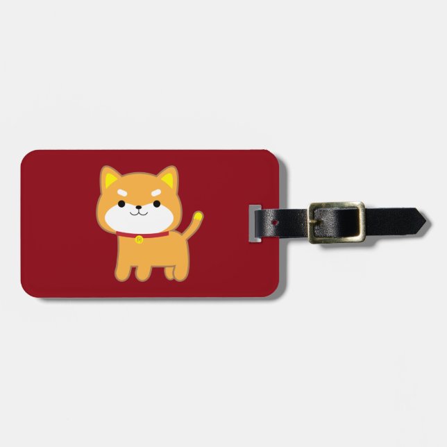 Year of the Dog Luggage Tag (Front Horizontal)