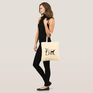 Year of the dog tote bag