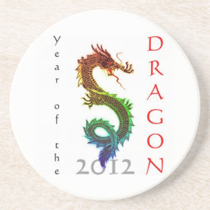Year of the Dragon 2012 Drink Coaster