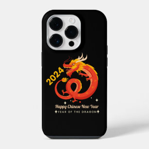Year Of The Dragon 2024 Chinese New Year iPhone 14 Pro Case