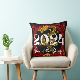 Year of the Dragon 2024 Chinese zodiac Cushion