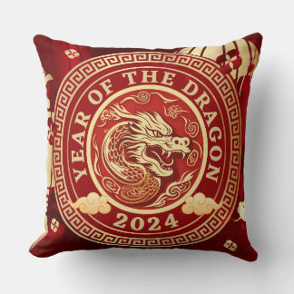 Year of the Dragon 2024 | Chinese Zodiac Sign Cushion