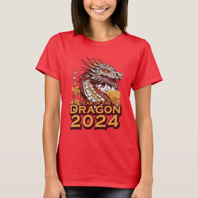 Year of the dragon 2024 Shirt, Year of the dragon  T-Shirt (Front)