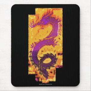 Year of the Dragon, Asian, Chinese,Mythical Dragon Mouse Mat