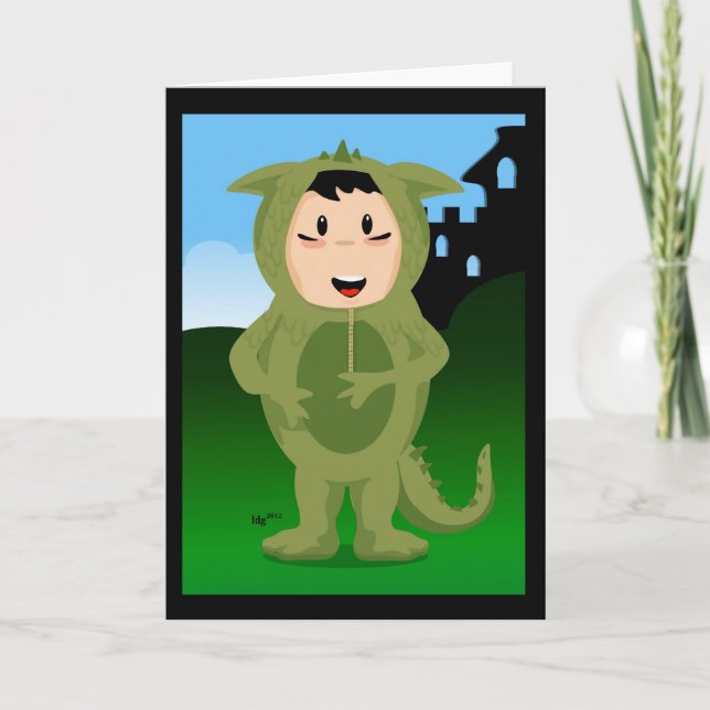 Year of the Dragon boy Card (Front)