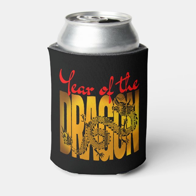 Year of the Dragon Can Cooler (Can Back)