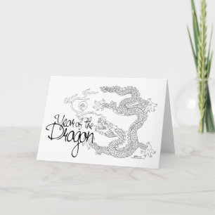 Year of the Dragon Card