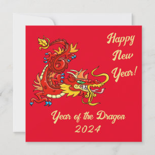 Year of the Dragon Card
