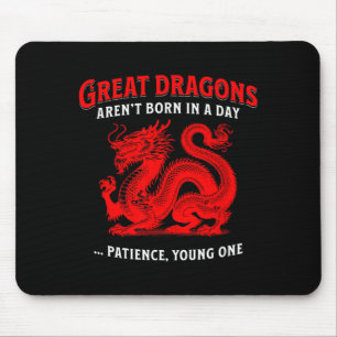 Year Of The Dragon - Chinese Zodiac Inspirational Mouse Mat