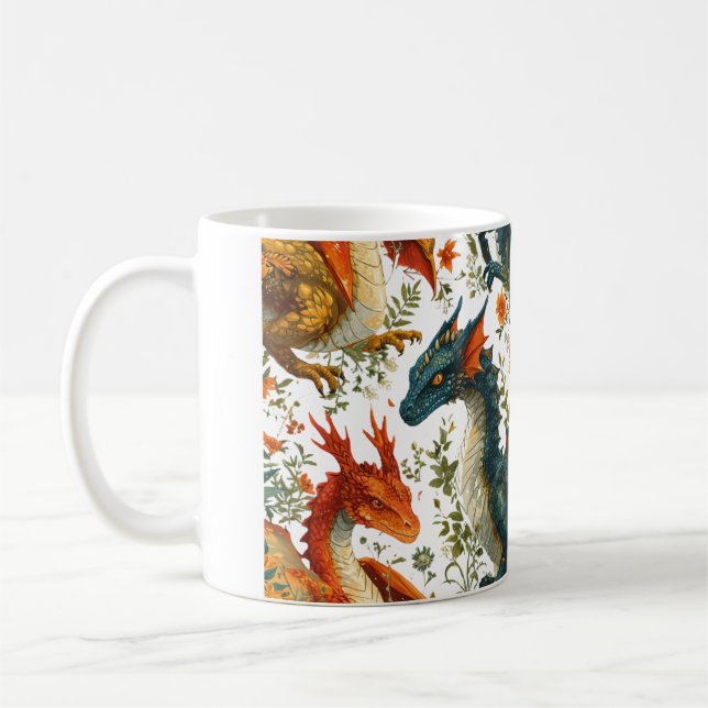 Year Of The Dragon Coffe Mug (Left)