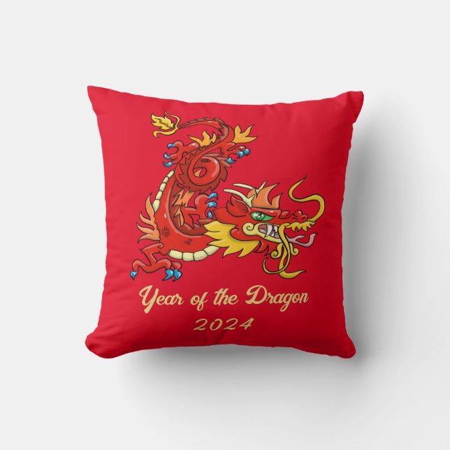 Year of the Dragon Cushion (Front)